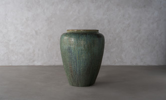 Dimple Jar Planter Opal Green