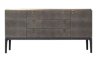 Glamour Chest of Drawers with 2 Doors and 3 Drawers