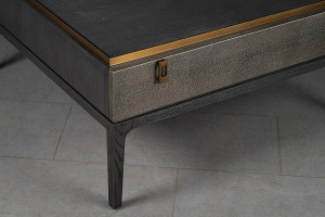 Glamour Coffee Table with 2 Drawers
