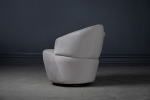 Chic Swivel Armchair Camel