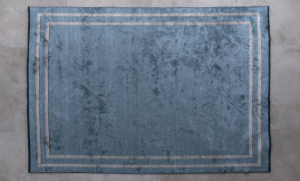 Frame Blue Carpet 240x340 cm