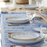 Eivissa Salad/Dessert Plate sea blue 22 cm