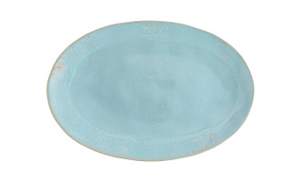 Eivissa Oval Platter sea blue 45 cm