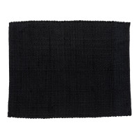 Joana Placemat Black 100% Recycled Cotton 30x40 cm