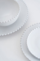 Pearl Salad/Dessert Plate white cloud 22 cm