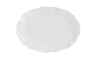 Rosa Oval Platter cloud white 40 cm