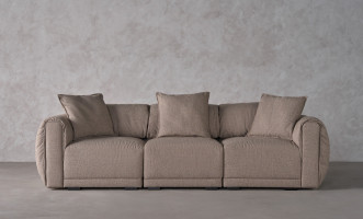 Nuvola 3-seater Straight Sofa