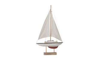 Sailboat With Fabric Sail Large