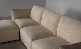 Monterey Sofa with Ottoman (Fabric W1501-20)