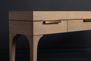 Bridge Console Table with 3 Drawers