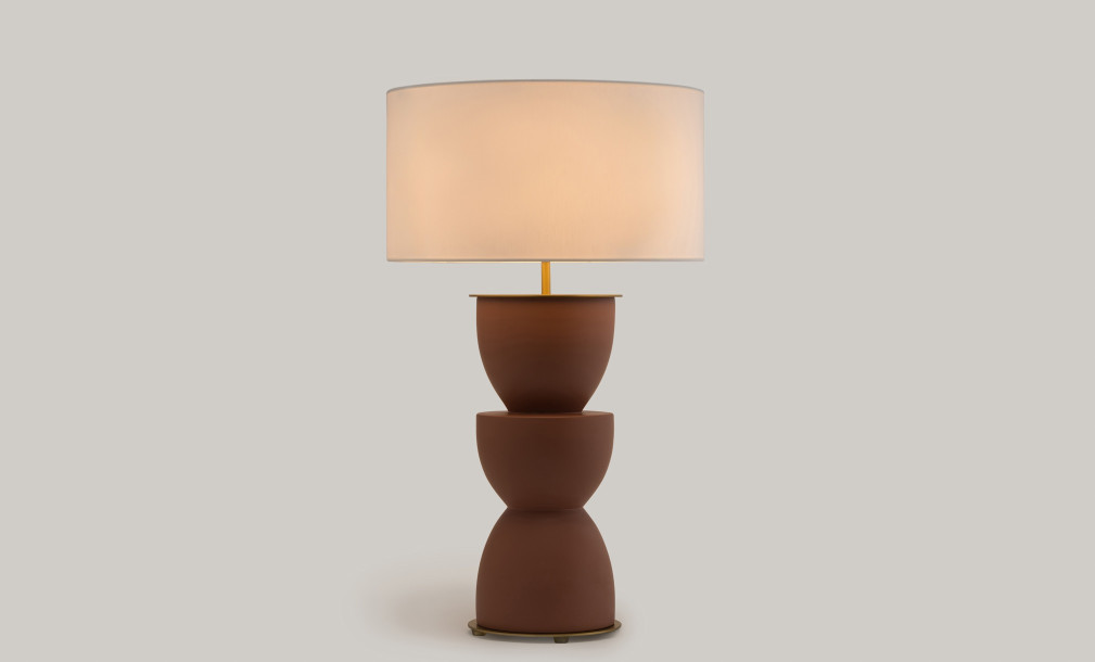 Metric Table Lamp Ceramic