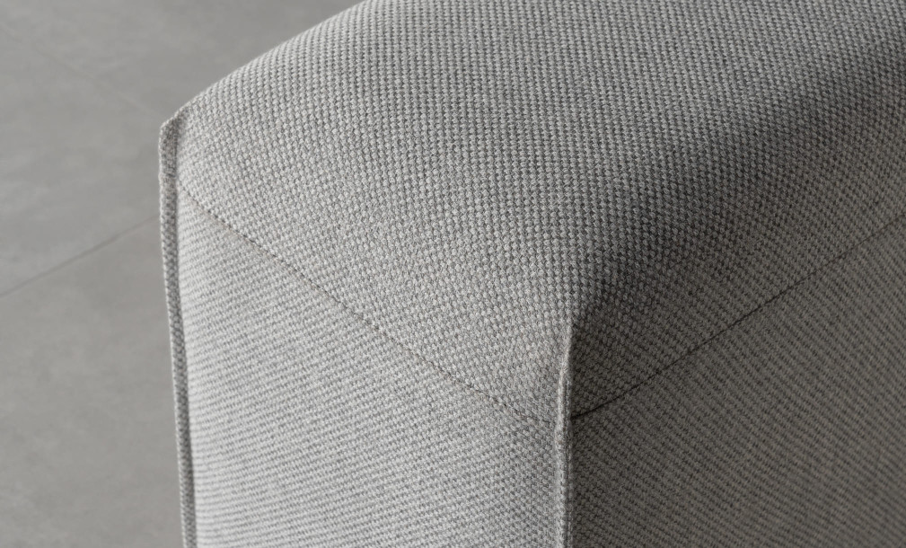 Claive Armrest Pouf (21540-08 Fabric)