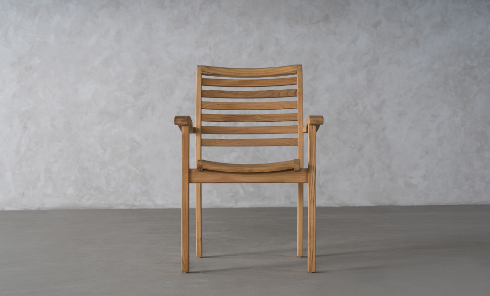 Corfu Teak Dining Armchair