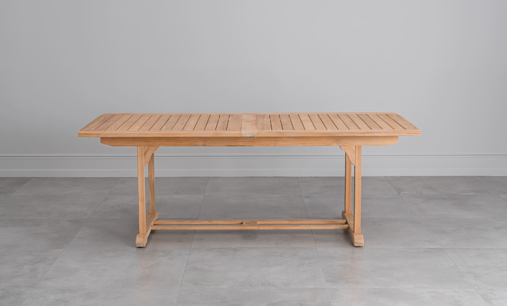 Corfu Extension Teak Table