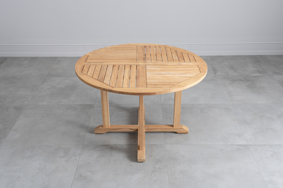 Capri Teak Dining Table d120 cm