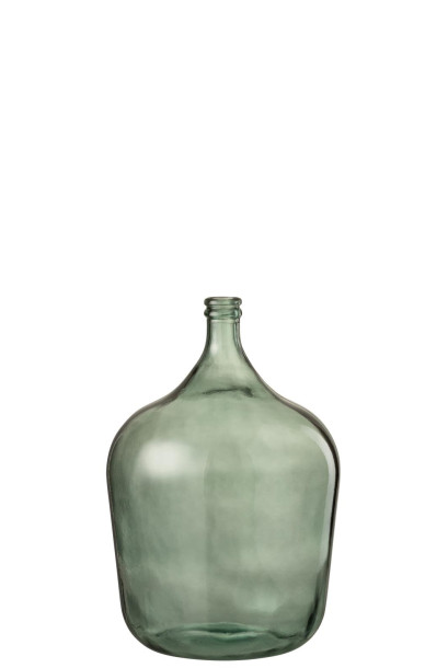 Vase Carafe Glass Green L