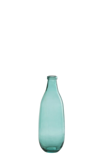 Aqua Vase Bottle Glass