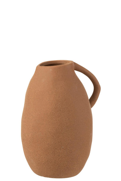 Jug Vase Ceramic Brown M