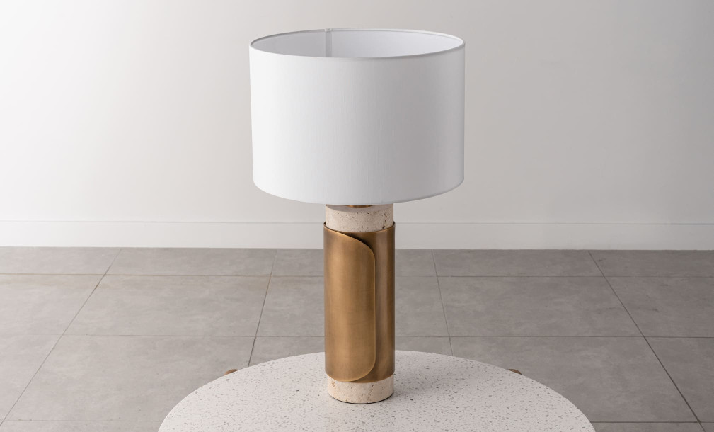 Ervin Brass Table Lamp