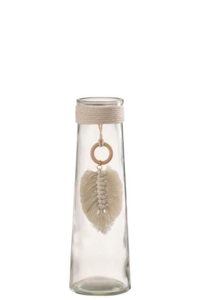 Vase Long Feather Glass S