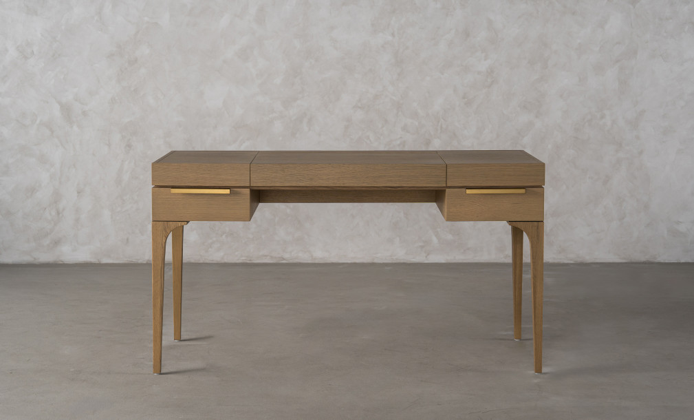 Bridge Desk Cappuccino finish