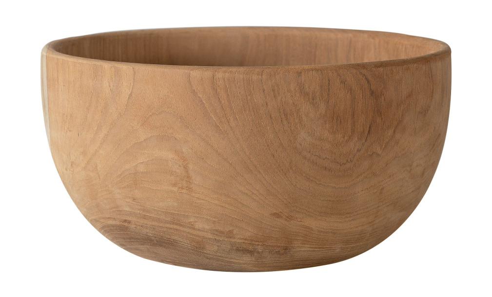 Classic Wooden Teak Bowl Medium