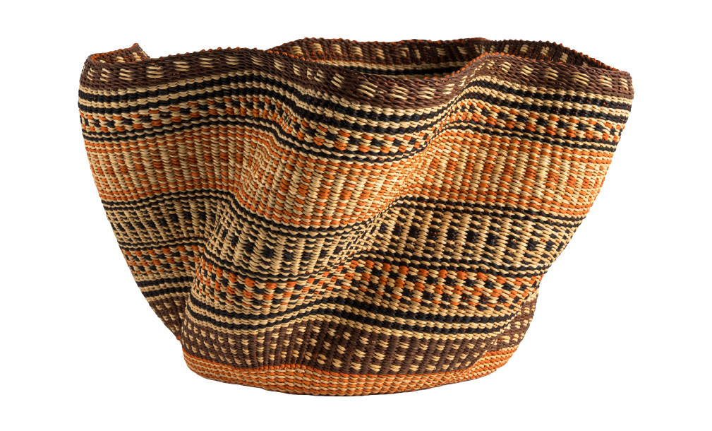 Basket Pakurigo Wave Orange-Brown