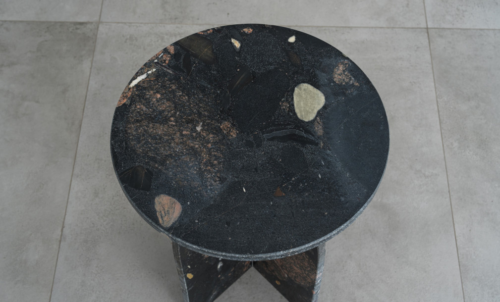 Portal Marble Side Table