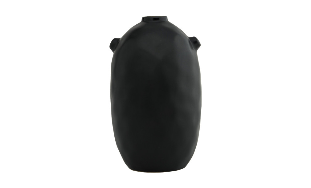 Black Organic Vase