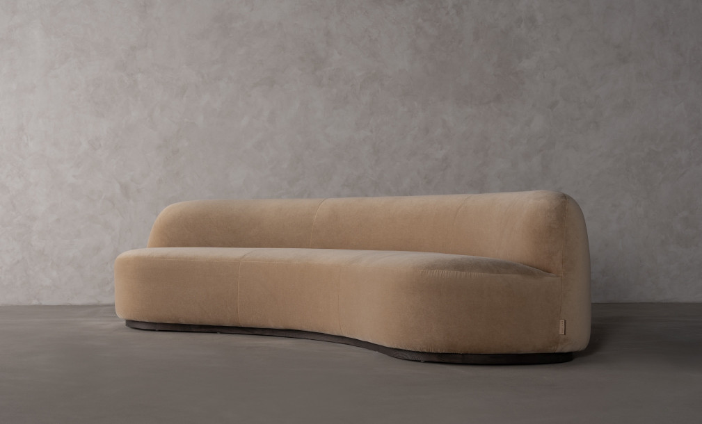 Stella Lounge Sofa camel color (lulu camel fabric) buy in Dubai