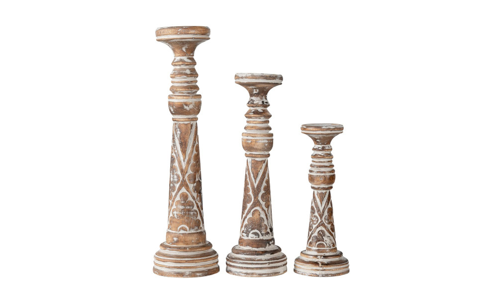 Set Of 3 Brees Candle Holders Albesia
