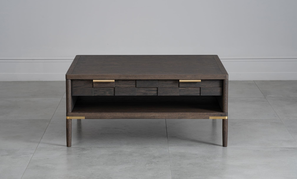 Textures Coffee Table with 2 drawers