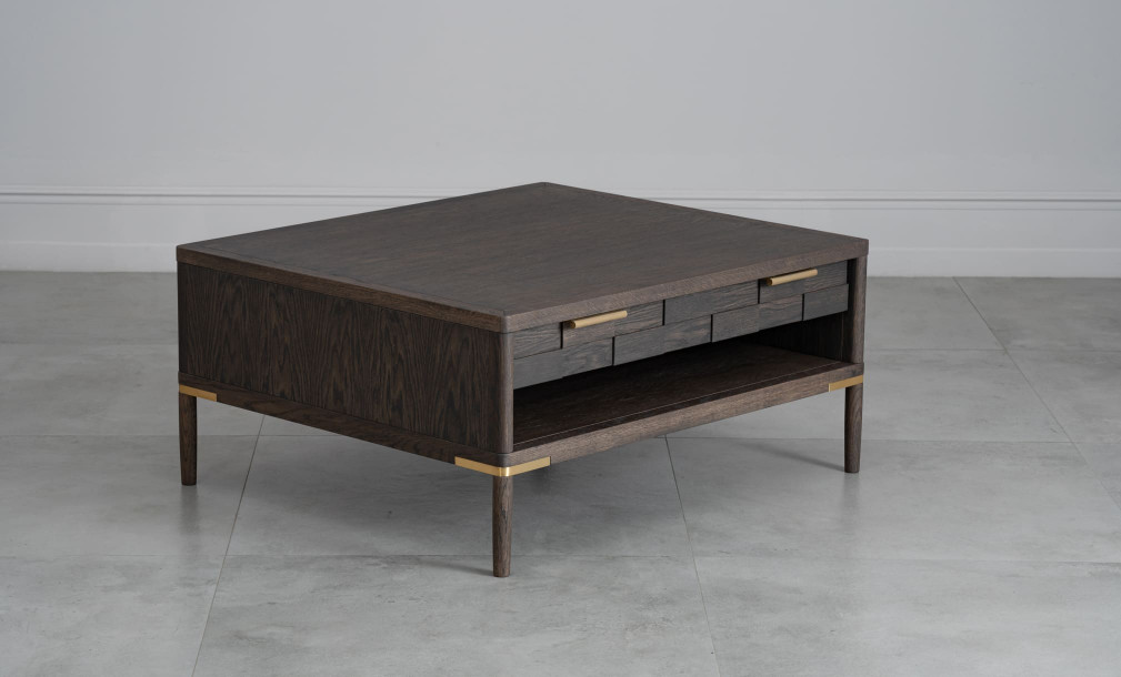 Textures Coffee Table with 2 drawers