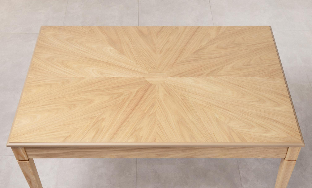 Phoenix rectangular folding dining table 120x80 cm