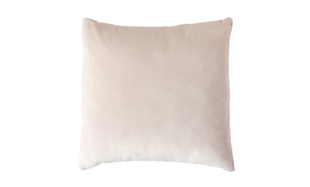 Cushion Square Velvet Cream