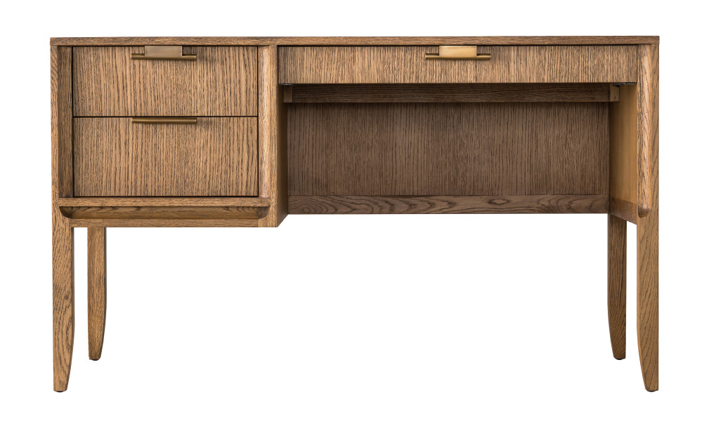 City Compact desk Honey Oak color