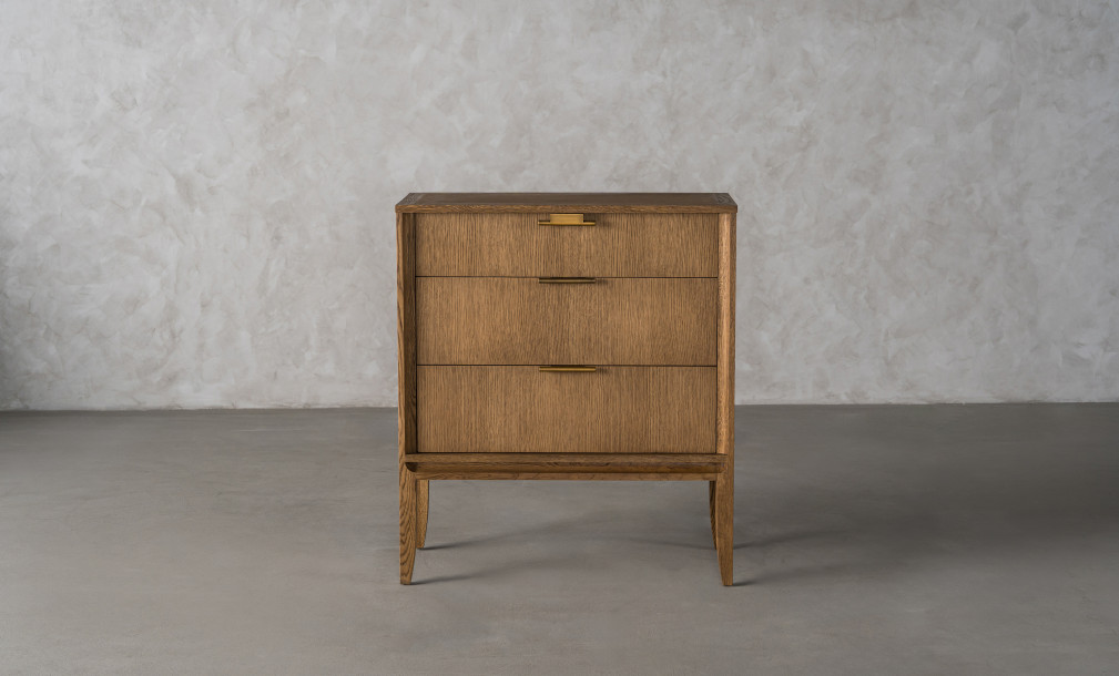 City Small Chest of Drawer Honey Oak color