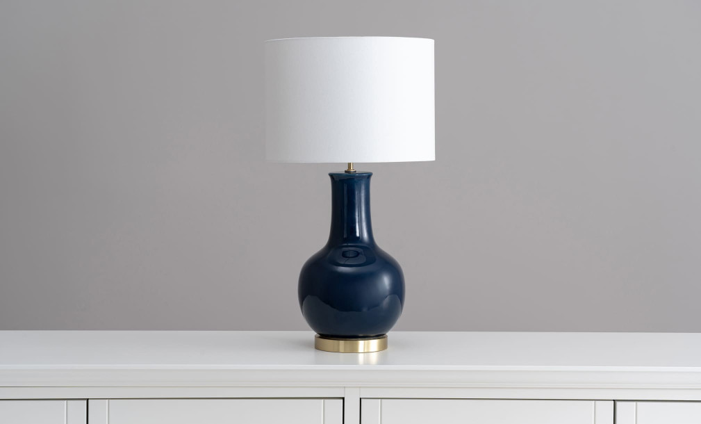 Town Table Lamp night blue