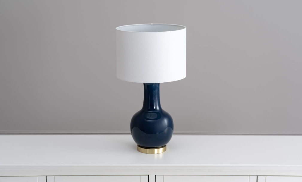 Town Table Lamp night blue