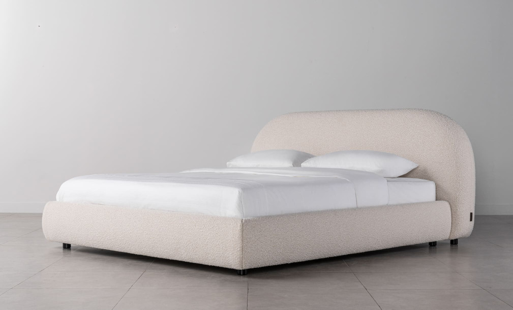 Carolina Bed Queen Size 203x162 cm (fabric LOT2)