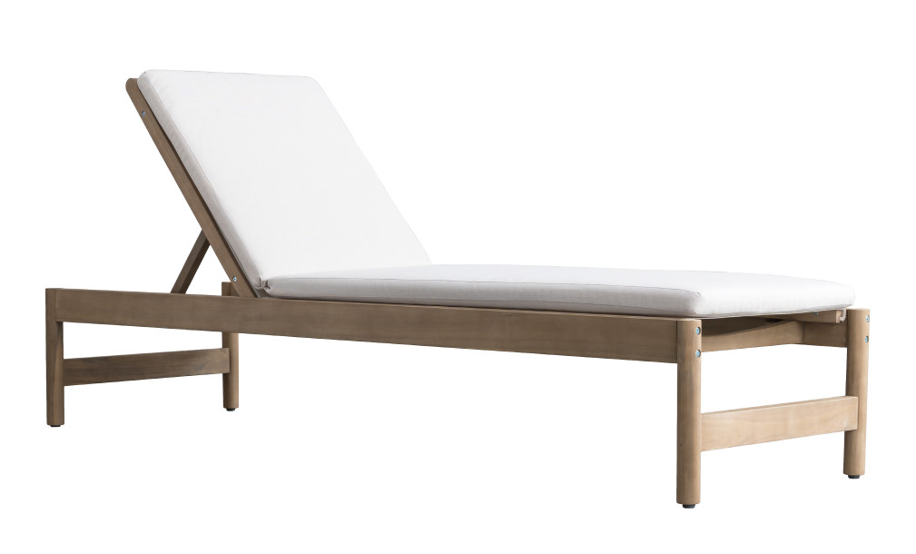 Tulum Lounger with adjustable backrest