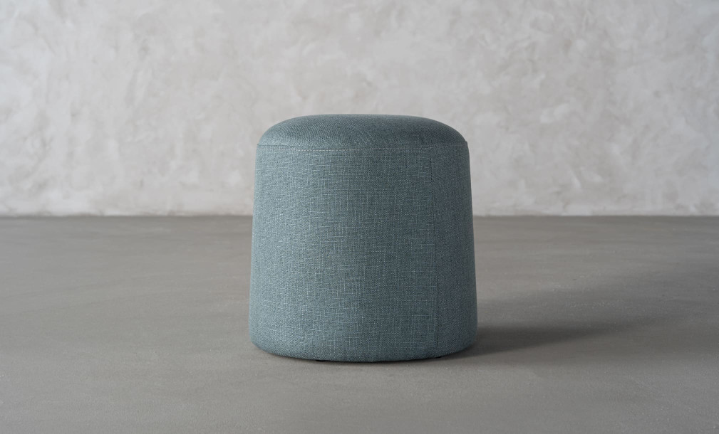 Terry Pouf turquoise Color (DK11 fabric)