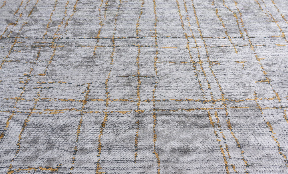 Lines Mustard Carpet 200x300 cm