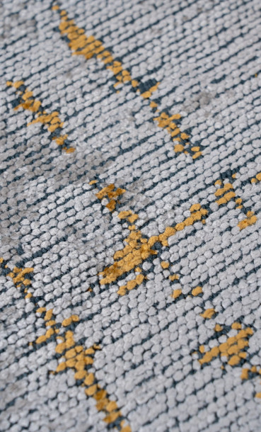 Lines Mustard Carpet 200x300 cm