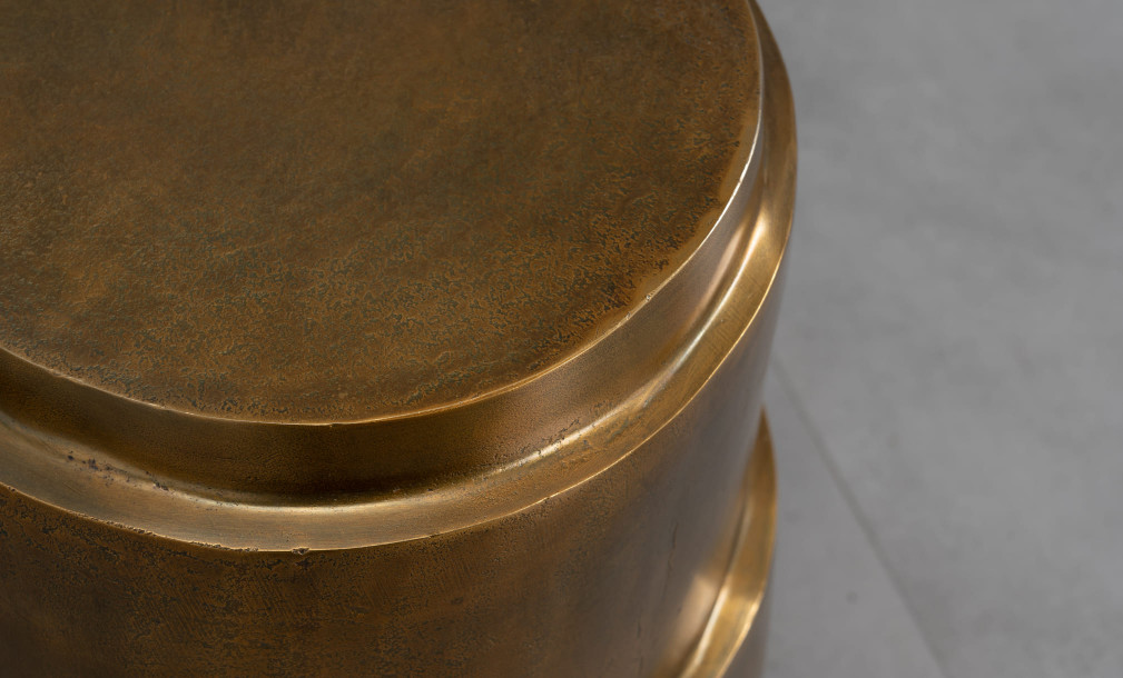 Tower Antic Brass Coffee Table