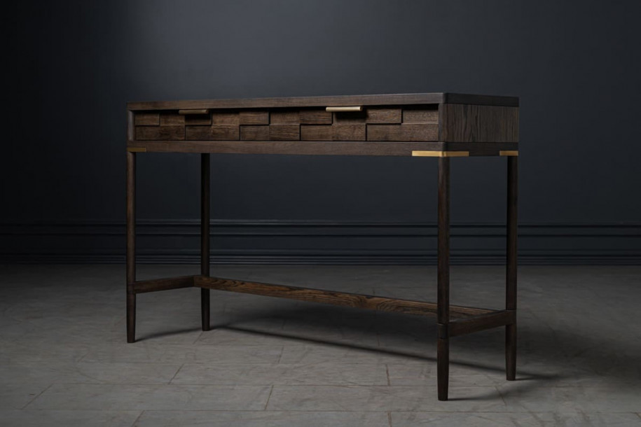 Textures Console Table with 2 Drawers