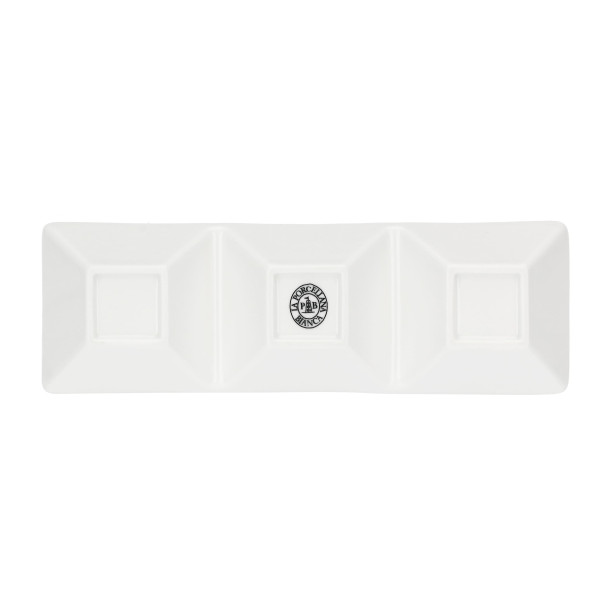 Convivio Rectangular Tray 3 Parts 9,25x3