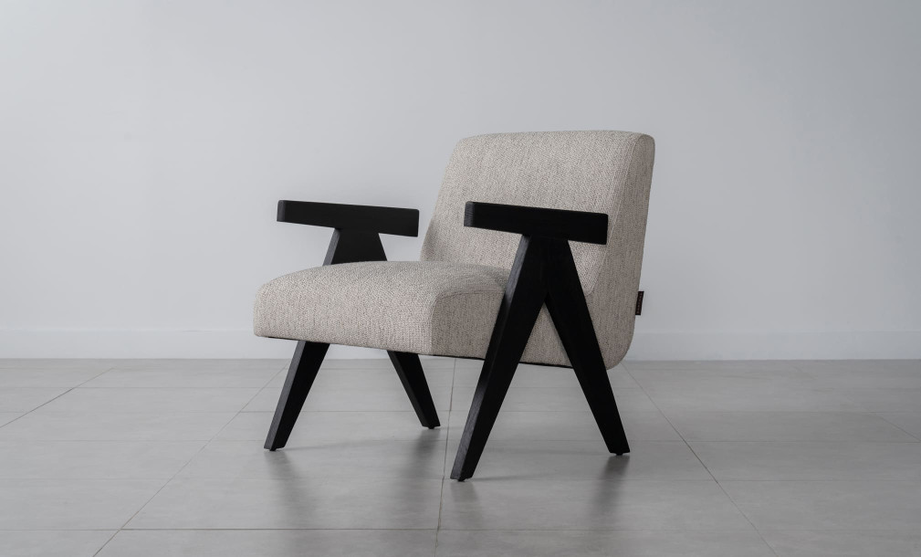 Barker Armchair (Fabric A3063 Color 3A)
