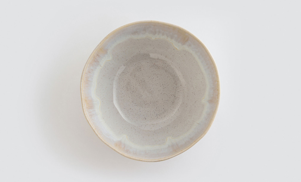 Eivissa Serving Bowl sand beige 28 cm