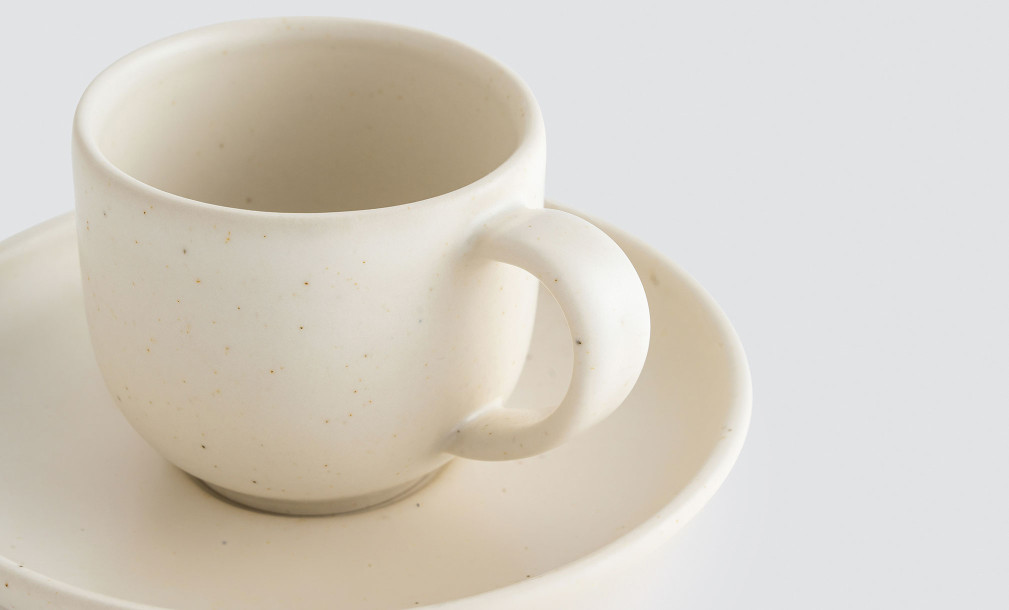 Pacifica Coffee Cup and Saucer vanilla 70 ml